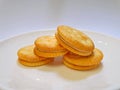 Biscuit Sandwich with Peanut Butter