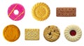 Biscuit Selection Royalty Free Stock Photo