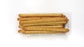 Biscuit Sticks  on White Royalty Free Stock Photo