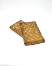 Biscuits or crackers Royalty Free Stock Photo