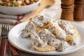 Biscuits and Creamy Sausage Gravy