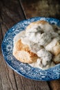 Biscuits and gravy Royalty Free Stock Photo