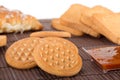 Biscuits for milk Royalty Free Stock Photo
