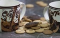 Biscuits with tea