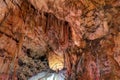 Biserujka Cave in the village of Rudine, in the island of Krk, C Royalty Free Stock Photo