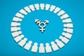 Bisexuality and transgender activism concept