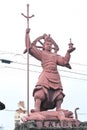 Bishamonten (Vaisravana) statue.