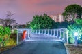Bishan Park Bridge Royalty Free Stock Photo