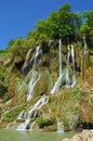 Bisheh waterfall in Zagros forests of Lorestan , Iran Royalty Free Stock Photo