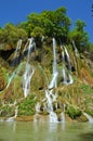 Bisheh waterfall in Zagros forests of Lorestan , Iran Royalty Free Stock Photo