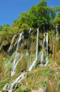 Bisheh waterfall in Zagros forests of Lorestan , Iran Royalty Free Stock Photo