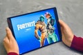 Fortnite Gameplay on ipad