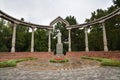 Kurmanjan Datka monument, Bishkek, Kyrgyzstan Royalty Free Stock Photo
