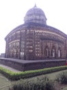 Bishnupur Radha Shyam Temple built by Chaitanya Singha in 1758, west Bengal, India Royalty Free Stock Photo