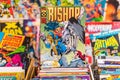 Bishop comic book for sale in a shop Royalty Free Stock Photo