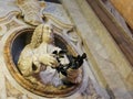 Bishop with laurel crown in Siena Cathedral