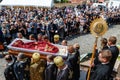 Bishop of the Mukachevo Greek Catholic Diocese Milan Shashik was buried in Uzhgorod