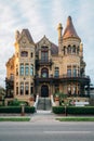 The Bishop`s Palace, in Galveston, Texas