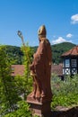 Bishop statue in St. Martin / Germany