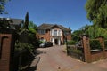 The Bishops Avenue, London N2  is considered to be one of the wealthiest streets in the world known also by Billionaires Row Royalty Free Stock Photo