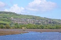 Bishopsteignton across the River Teign, Devon Royalty Free Stock Photo