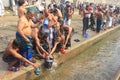 Bishwa Ijtema at Tongi, Bangladesh. Royalty Free Stock Photo