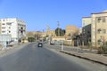Main street in city of Biskra. Algeria Royalty Free Stock Photo