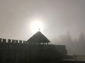 Biskupin - reconstructed bronze age settlement, Poland