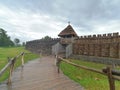 Biskupin - reconstructed bronze age settlement, Poland