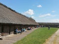 Biskupin - reconstructed bronze age settlement, Poland