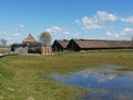 Biskupin - reconstructed bronze age settlement, Poland