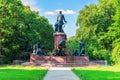 The Bismarck Memorial, famous statue of Berlin, Germany Royalty Free Stock Photo