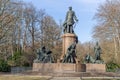 Bismarck Memorial in the Tiergarten, the largest urban park of Berlin, Germany Royalty Free Stock Photo