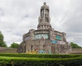 Bismarck monument in st pauli, Hamburg Royalty Free Stock Photo