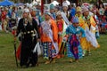 Women and children dancers of the 49th annual United Tribes Pow Wow