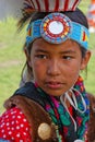 Portrait of a young boy at the 49th United Tribes Pow Wow