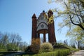 Bismark tower of Rathenow in springtime Germany Royalty Free Stock Photo