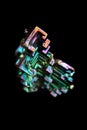 Bismuth (bismuthium) metal Royalty Free Stock Photo
