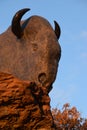 Bison Sculptures