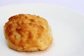 Bisquet isolated on a white plate Royalty Free Stock Photo