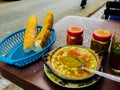 Bissara is an Traditional moroccan Food, Moroccan bissara pea soup, morocco tanger