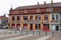 Bissegem, West Flanders Region - Belgium - Traditional restaurants and cafe at the old village market square