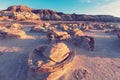 Bisti badlands