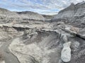 Bisti De-Na-Zin Wilderness Area - New Mexico Royalty Free Stock Photo