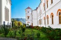 Bistrita Orthdox Monastery from Costesti Valcea Royalty Free Stock Photo