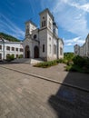 The church of the Bistrita Monastery, Valcea county, Romania Royalty Free Stock Photo