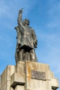 BISTRITA, TRANSYLVANIA/ROMANIA - SEPTEMBER 17 : Statue of Andrei