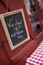 Bistro at Montmartre, Paris Royalty Free Stock Photo