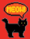 8-Bit Cat Meowing