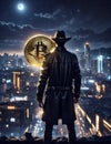 Bit Coin Cowboy Poster Art